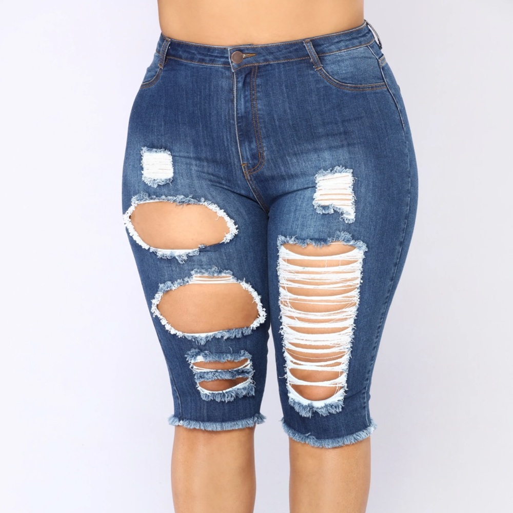 Lost at Sea Shorts - Dark Wash 1X